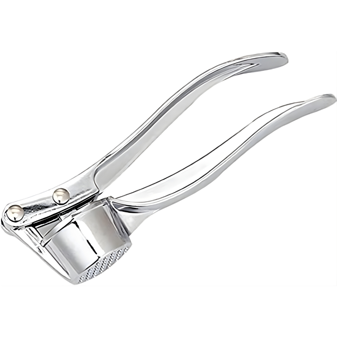 Premium Stainless Steel 2-in-1 Garlic Press and Slicer